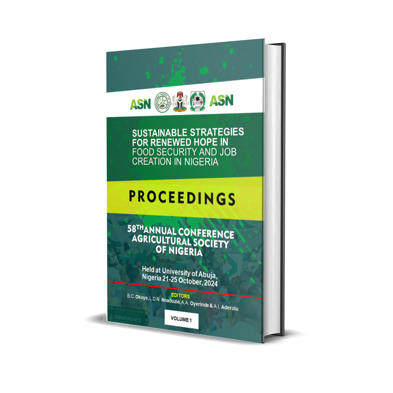 Proceedingas Conference Proceedings – ASN | Agricultural Society of Nigeria